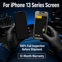 Écran tactile LCD numérique In-cell de remplacement pour iPhone 13, 13 mini, 13 Pro, 13 Pro Max - Pièce de rechange pour téléphone portable iPhone