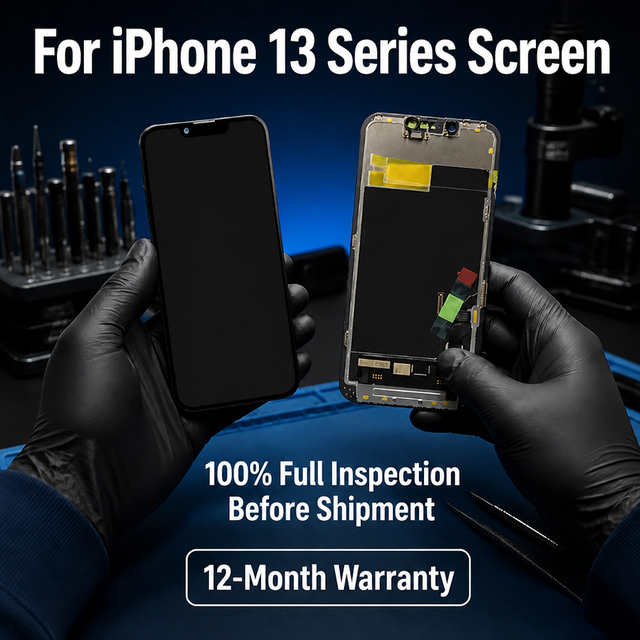 For JK IPhone 13 13mini 13pro 13proMax In-cell LCD Digital Touch Screen Display Assembly Replacement IPhone Mobile Phone