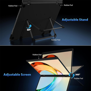 Eimio डीलर 15.6 "ips 60hz 1080p पोर्टेबल मॉनिटर के साथ और लैपटॉप के लिए बिल्ट-इन स्पीकर - Product Image 5
