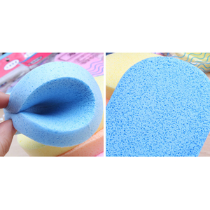 Éponge de nettoyage du visage en PVC Konjac naturel épais éponge de <span class=keywords><strong>maquillage</strong></span> en cellulose lavable nettoyant pour le visage - Product Image 6