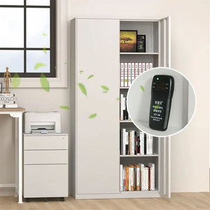 ตู้เอกสารเหล็กหนักแบบทันสมัย พร้อมประตูล็อคได้ ชั้นวางปรับระดับได้ ล็อคด้วยกุญแจ-ใช้ได้ทั้งที่บ้าน สำนักงาน และโรงเรียน - Product Image 5