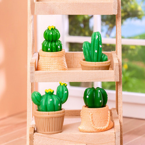 Décoration intérieure Résine Artisanat Creative Artificielle <span class=keywords><strong>Cactus</strong></span> Résine Miniatures Mini Résine Artisanat <span class=keywords><strong>Cactus</strong></span> Jardin Ornements - Product Image 4