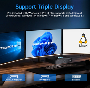 Mini chơi game PC i-ntel Core i5 <span class=keywords><strong>i7</strong></span> I9 9900t với RTX 3050 8G 64GB DDR4 RAM 2TB NVMe SSD wifi6 win11 Pro chơi game văn phòng nhà - Product Image 4