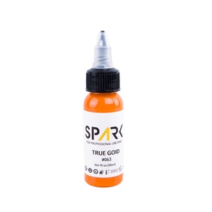 Spark Bán Buôn Cao Cấp 30Ml Hữu Cơ Màu Sắc Không Độc Hại Sắc Tố Ban Đầu Studio Giải Pháp Vàng Tattoo <span class=keywords><strong>Ink</strong></span> - Product Image 2