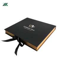 Boîte d'emballage en papier finition mate personnalisable pour vêtements sous-vêtements chaussettes portefeuilles maillots de bain avec logo imprimé