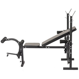 Banc d'haltères plat pour la maison équipement de gymnastique multifonction réglable banc de <span class=keywords><strong>musculation</strong></span> - Product Image 6
