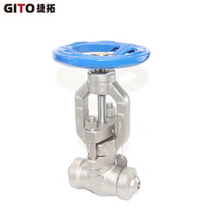 Válvula de Compuerta de Proceso Tipo T de Alta Presión F316H de Acero Inoxidable Forjado Eléctrico para Agua y Petróleo 4500LB para Alta Temperatura - Product Image 3