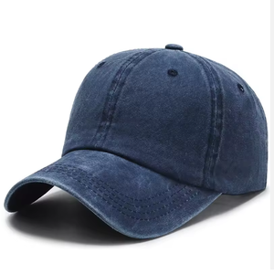 Gorra de Papá Ajustable de Algodón Lavado Desgastado Estilo Vintage al por Mayor - Product Image 5