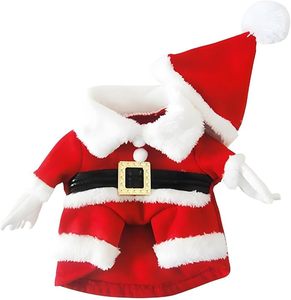 Achetez le kit <span class=keywords><strong>de</strong></span> chapeaux d'anniversaire pour animaux <span class=keywords><strong>de</strong></span> compagnie HLC, costumes <span class=keywords><strong>de</strong></span> Noël pour animaux, costume <span class=keywords><strong>de</strong></span> chien avec casquette, costume <span class=keywords><strong>de</strong></span> Père Noël, sweats à capuche pour chien, costumes <span class=keywords><strong>de</strong></span> Noël pour chat, accessoires. - Product Image 2