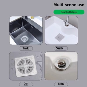 Protector de Desagüe Desechable Antiobstrucciones Spring Breeze, Red para Fugas en el Suelo, Accesorio de Limpieza para el Hogar, Baño y Inodoro - Product Image 5