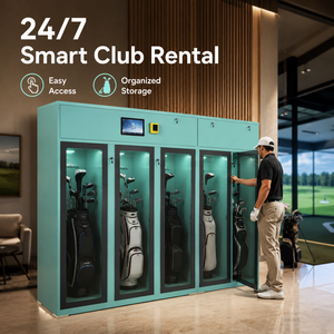 24/7 Smart Golf <b>Club</b> Rental Machine for <b>Driving</b> Range Clubhouse and Resort Use Secure <b>Club</b> Storage Fast Self-service - Product Image 2