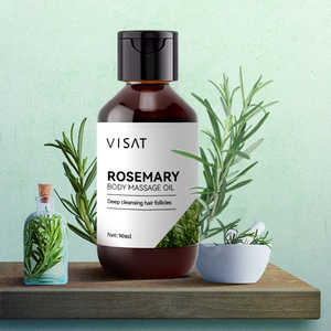 Huile de massage bio aux feuilles de plantes naturelles, vente en gros d'usine OEM, pour l'élimination de l'acné, soin de la peau et du corps, idéale pour les spas - Product Image 1