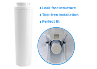 Filtre à eau pour réfrigérateur certifié NSF, compatible avec UKF8001 EDR4RXD1