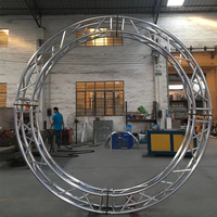 Igracelite - Sistema Modular Portátil de Iluminación para Escenarios, con Estructura Circular Curva de Aluminio Personalizada, para DJ, Bodas, Conciertos y Eventos