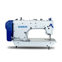 Machine à coudre industrielle Hangxiao 9100D, point invisible, lit plat, automatique, entraînement direct simple, nouvelle sortie d'usine