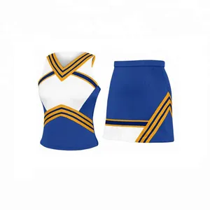 Atacado de alta qualidade uniformes cheerleader traje