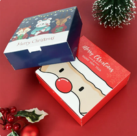 Décoration de Noël Boîtes d'emballage cadeau de bonbons au chocolat Dates de Noël Ramadan Boîte à biscuits