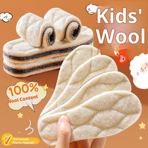 Semelles intérieures en <span class=keywords><strong>laine</strong></span> pour l'hiver, remplacement de semelles intérieures pour enfants, semelles intérieures pour l'hiver, accessoires pour chaussures - Product Image 1
