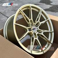 Jantes forgées en alliage d'aluminium chromé poli monobloc personnalisées Acroxx M2 M3 M4 G20 G28 G22 G23 G30 G38 G42 5*112 5*120 5*114.3