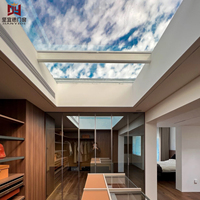 Solárium de Diseño Moderno en Aleación de Aluminio, Resistente al Viento, Impermeable y Energéticamente Eficiente para Patio, Jardín, Villa o Proyecto de Construcción