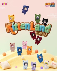 NUOVO Autentico EAKI <span class=keywords><strong>Shippuden</strong></span> V3 Kitten Land Series Anime Figure Peluche Ciondoli Bambole Trendy Adorabili Scatole Misteriose a Sorpresa - Product Image 2