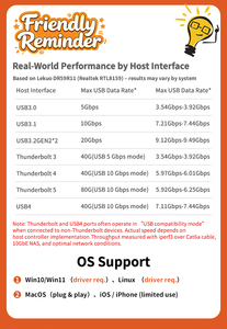 อะแดปเตอร์อีเธอร์เน็ตภายนอกแบบมีสาย 10Gbps USB 3.2 Gen2 เป็น RJ45 สำหรับแล็ปท็อปพีซี Realtek RTL8159 ดองเกิล 10G อีเธอร์เน็ตผ่าน USB 3.2 Gen2 - Product Image 4