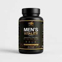 Capsules de bien-être et de vitalité pour hommes de qualité supérieure, étiquette privée OEM, approvisionnement en gros