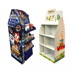 Sản phẩm tùy chỉnh các tông cửa hàng cửa hàng đồ chơi GiấY ĐứNg carton bán lẻ các tông sàn hiển thị đứng kệ trưng bày cho đồ chơi cửa hàng - Product Image 5