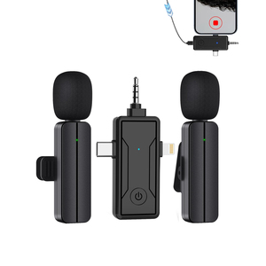 K15 Mini Không Dây Lavalier Microphone Với Tiếng Ồn-Hủy Bỏ Công Nghệ Tinh Thể Rõ Ràng Âm Thanh Giảm Tiếng Ồn - Product Image 2