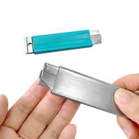 Coupeur de boîte de colis en carton portable en métal de couleur mélangée