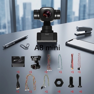 Caméra de drone SIYI A8 Mini 4K 8MP Ultra HD 6X numérique avec capteur 1/1.7" en plastique - Product Image 1