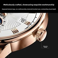 Montre à quartz pour homme de style chinois, pour le travail et le sport, avec calendrier, cadran à aiguilles de 40 mm, bracelet en acrylique, boîtier en alliage, résistante à l'eau jusqu'à 30 m