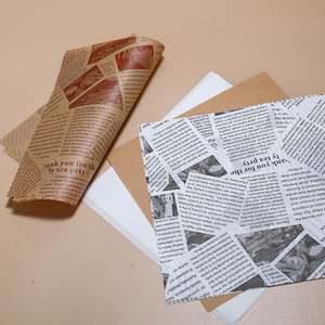 Hamburger Packaging Grease Proof <b>Paper</b> Sandwich <b>Wrapping</b> Deli <b>Paper</b> Shawarma <b>Food</b> Grade Wax <b>Paper</b> - Product Image 3