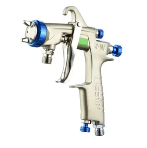 <span class=keywords><strong>Pistola</strong></span> de Pulverización <span class=keywords><strong>HVLP</strong></span> W-101, Pulverizador Manual, <span class=keywords><strong>Pistola</strong></span> de Aire por Gravedad con Boquilla de 1.3mm, Alta Eficiencia - Product Image 1