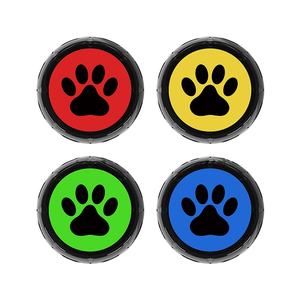 Vente en gros personnalisée Pet Press Sound Bell Dog Buzzer Enregistrable Training Talking Cat & Dog Speaking Buttons For Communication - Product Image 2
