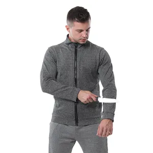 HPPE ANSI A5 jaket pria lengan panjang, pakaian keselamatan tahan tusukan untuk perlindungan tubuh