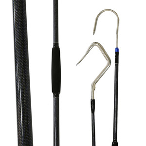 Gaff da pesca in fibra di vetro con gancio in acciaio inossidabile - Product Image 4