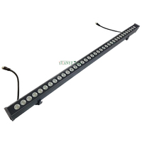 30W 40w 50W Couleur unique Rgbw Dmx512 3.3ft 4ft Dc24V Dali Dimmer Ip68 Hauteur 33mm Slim Rgbw LED Wall Washer Lamp