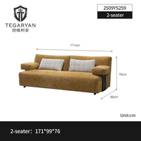 Canapé modulaire en tissu de luxe moderne en forme de L, fabriqué en Chine, avec sièges confortables en éponge pour le salon