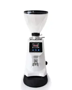 Kolay kullanım otomatik Espresso kahve makinesi ithalatçı için 12-gear freze kahve değirmeni