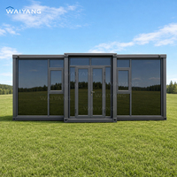 Maison préfabriquée extensible de 20, 30 ou 40 pieds, conforme aux normes locales, 2, 3 ou 4 chambres, à vendre, maison mobile, casa portable