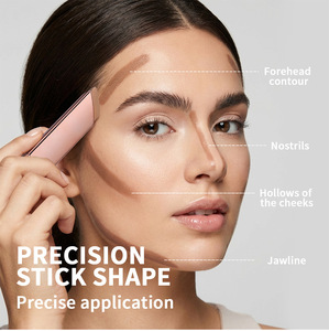 <span class=keywords><strong>Maquillaje</strong></span> Facial 2 en 1 en Crema y Barra con Contorno de Cobre Antioxidante, Hidratante, de Larga Duración, Sin Aceite y con Alta Pigmentación - Product Image 6