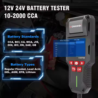 KONNWEI KW700 Testeur de Batterie 12V 24V Numérique pour Voiture avec Analyseur de Charge et Imprimante Rapporteur