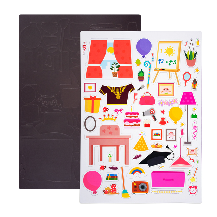 Детская развивающая магнитная головоломка для раннего образования, 3d книга на магнитах