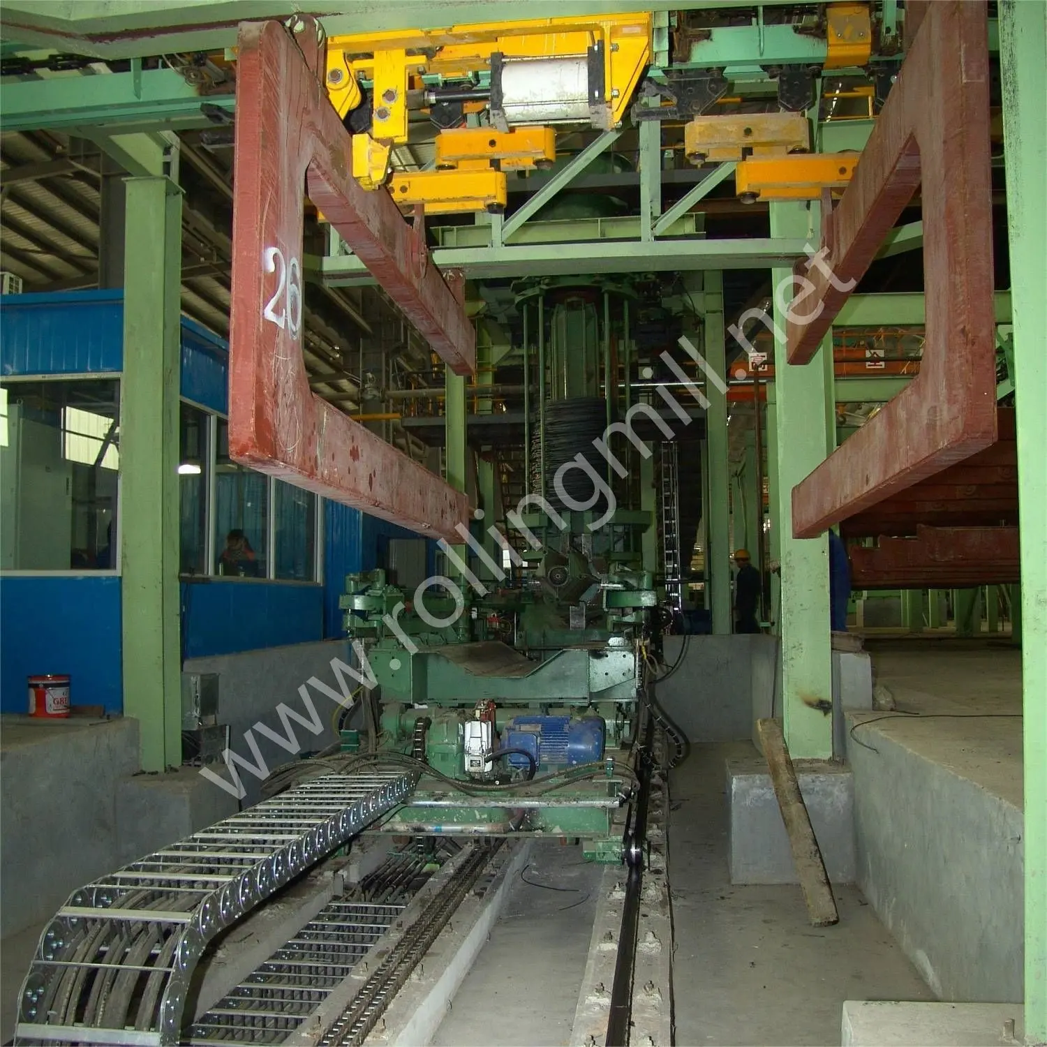 Wire Rod Hot Rolling Mill Stands with Rolling Roller Groove Design by Turning Machine