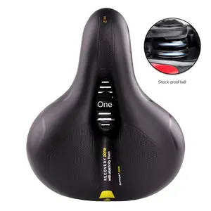 Bicycle Thickened Cushion Mountain Bike Seat Cushion Big Butt Saddle Soft Comfortable Seat Riding Equipment Accessories