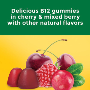 B12 vitamini Gummies 3000mcg ekstra güç enerji ve beyin destek takviyesi 60 Gummies GMP sertifikalı - Product Image 2