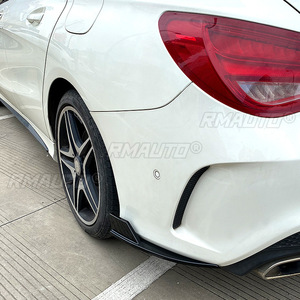 ชุดแต่งกันชนหลังสำหรับรถยนต์ Mercedes Benz CLA-Class C117 CLA180 200 CLA45 ปี 2013-2019 พร้อมฝาครอบดิฟฟิวเซอร์และสปลิตเตอร์ อุปกรณ์ตกแต่งรถยนต์ - Product Image 4