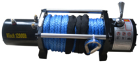 Treuil électrique ENJOIN DC 12V 12000lbs en acier inoxydable avec câble métallique pour bateaux, voitures, grues et télécommande automobile, hauteur de levage 12m