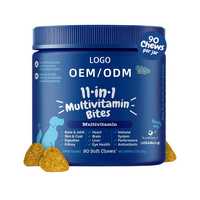 OEM ODM Complément Nutritionnel 11-en-1 pour Chiens, Soft Chews Multivitaminés, Soin des Articulations, Antioxydants, 90 Unités, Tous Âges, Soutien à la Santé Animale